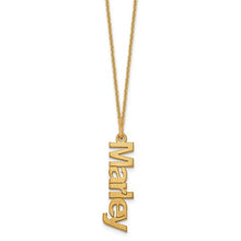 Load image into Gallery viewer, Hanging Name Necklace 1-5 Names