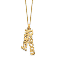 Load image into Gallery viewer, Hanging Name Necklace 1-5 Names