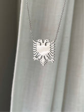 Load image into Gallery viewer, Large Albanian Eagle Necklace