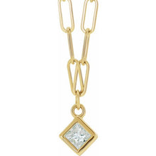 Load image into Gallery viewer, Varqi Diamond Drop Chain Necklace
