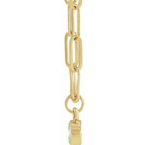 Varqi Diamond Drop Chain Necklace