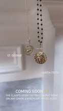 Load and play video in Gallery viewer, Teuta Albanian Queen Coin Pendant
