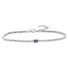 Load image into Gallery viewer, Diamond and Sapphire Bracelet
