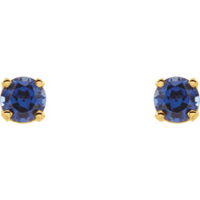 Load image into Gallery viewer, Birthstone Earrings Youth
