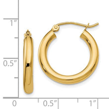 Load image into Gallery viewer, Classic 3mm Tube Hoops
