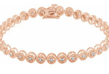 Load image into Gallery viewer, The Olivia Diamond Tennis Bracelet
