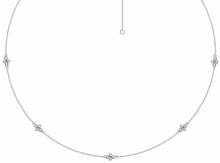 Load image into Gallery viewer, Station Diamond Necklace
