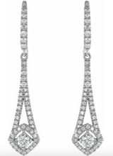 Load image into Gallery viewer, Diamond Drop Chandelier Earrings
