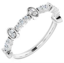 Load image into Gallery viewer, Stackable Diamond Anniversary Ring
