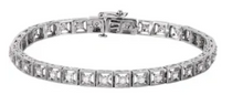 Load image into Gallery viewer, The Lula Diamond Tennis Bracelet

