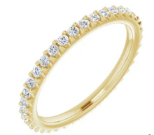 Load image into Gallery viewer, The Victoria Classic Diamond Eternity Band
