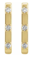 Load image into Gallery viewer, Cool Girl Cuff Diamond Earrings
