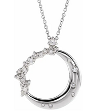 Load image into Gallery viewer, Celestial Moon Necklace
