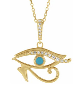 Eye of Horus Religious Necklace
