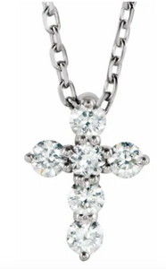 The Annalise Diamond Cross