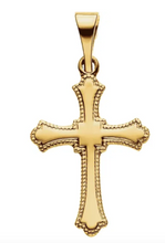 Load image into Gallery viewer, Beaded Cross Pendant -Unisex
