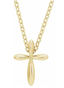 Simply Cute Cross Necklace