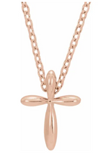 Load image into Gallery viewer, Simply Cute Cross Necklace
