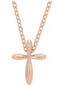 Simply Cute Cross Necklace
