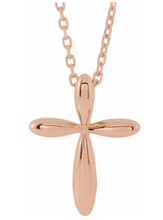 Load image into Gallery viewer, Simply Cute Cross Necklace

