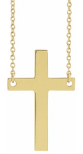 Load image into Gallery viewer, Floating Cross Necklace
