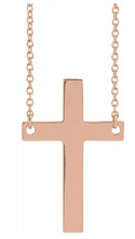 Load image into Gallery viewer, Floating Cross Necklace
