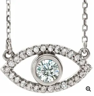 Evil Eye Religious Necklace