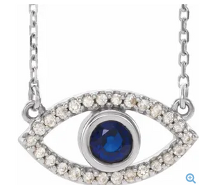 Evil Eye Religious Necklace