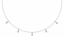 Load image into Gallery viewer, Diamond Droplet Necklace
