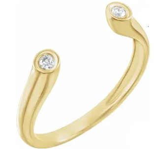 Open Diamond Ring