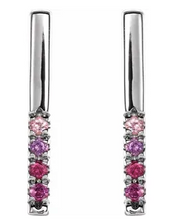 Load image into Gallery viewer, Pink Ombre Drop Earrings
