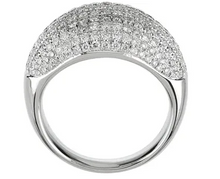 Load image into Gallery viewer, Domed Pave Ring

