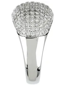 Domed Pave Ring