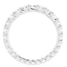 Load image into Gallery viewer, Graduated Diamond Eternity Band
