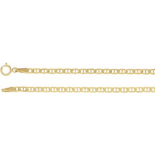 Load image into Gallery viewer, Solid Anchor Chain 14k Unisex
