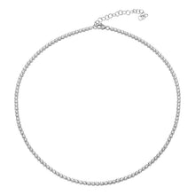 Load image into Gallery viewer, Crown Diamond Tennis Necklace

