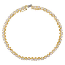 Load image into Gallery viewer, Crown Diamond Tennis Bracelet
