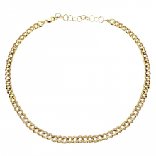 Load image into Gallery viewer, Diamond Link Necklace
