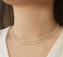 Load image into Gallery viewer, Classic Diamond Tennis Necklace
