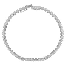 Load image into Gallery viewer, Crown Diamond Tennis Bracelet
