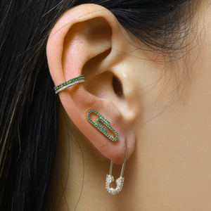 Gemstone ear cuff (non pierced)