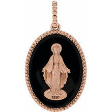 Load image into Gallery viewer, Miraculous Medal Mary Pendant
