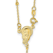 Load image into Gallery viewer, Gold-Plated Rosary Necklace
