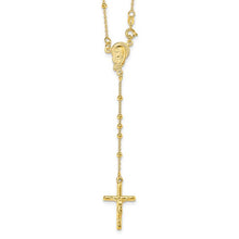 Load image into Gallery viewer, Gold-Plated Rosary Necklace
