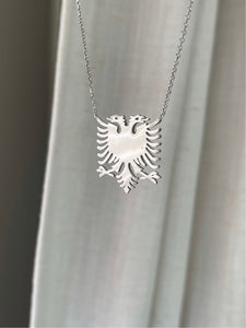 Large Albanian Eagle Necklace
