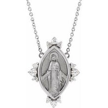 Load image into Gallery viewer, Miraculous Mary Diamond Medal
