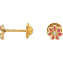 Load image into Gallery viewer, Flower Earrings Youth

